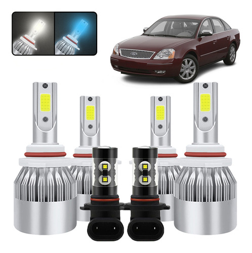 Para Para Ford Kit Focos Led De 4 Lados Luz Ford Five Hundred