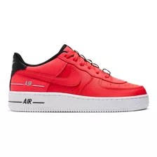 Zapatillas Nike Air Force 1 '07 Lv8 - Rojo - Un Solo Uso