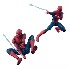 Boneco Shf Spider Man Voltando Para Casa - Aranha Boneca Joh