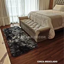 Tapete 3,90x0,80 Super Peludo Passadeira Quarto Corredor