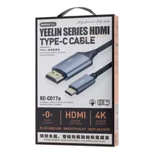 Adaptador Cable Tipo C A Hdmi Compatible Macbook Celular 4k