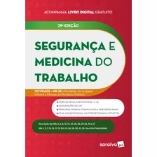 Livro Segurança E Medicina Do Trabalho - 29ª Edição 2023