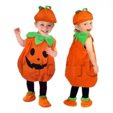 Disfraz De Calabaza Para Niños Halloween, Cosplay Para Bebé