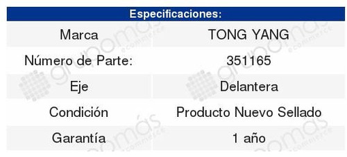 Porta-placa Delantero Toyota Sienna 2011 2012 2013 2014 2015 Foto 2