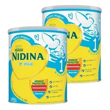 2un Leche De Fórmula En Polvo Nestlé Nidina 1 En Lata 800g