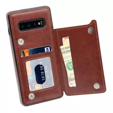 Capa Carteira Para Samsung Galaxy S10, S10e & S10+ Plus