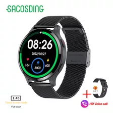 1,45'' Smartwatch Mulheres Esportes Homens Smart Watch