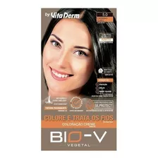 Coloração Creme Bio-v 5.0 Castanho Claro - Vita Derm