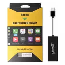 Dongle Com Cabo Apple Carplay / Androidauto - Já