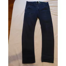 Jeans Stone - Slim Largo Talle 42 Color Azul