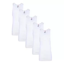 Hanes Camisetas Sin Mangas Blancas Para Hombre, Paquete De 5