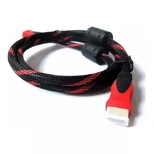 Cable Hdmi Punta Dorada Enmallado 10 Metros Full Hd 1080p