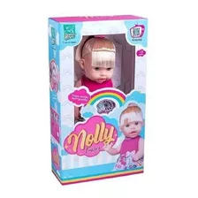 Boneca Nolly Fala 60 Frases -super Toys