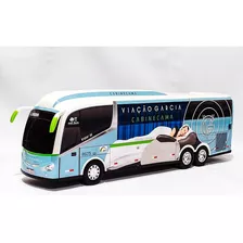 Miniatura Ônibus Garcia Cabine Cama Irizar I6 47 Centímetros