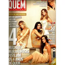 Revista Quem 210-04 - Juliana/cleo/galiste/carol/angélica