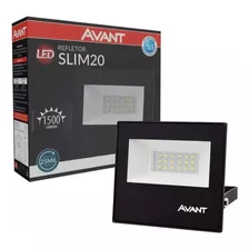 Refletor Led Holofote 20w 6500k Prova D'água 110v/220v Avant