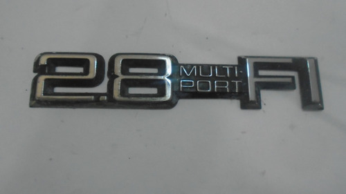 Emblema Oldsmobile Cutlass Cavalier 2.8 Multi Port Fuel Foto 3