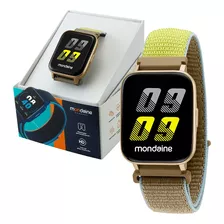 Smartwatch Mondaine Esportivo Nylon Multifunções Touchscreen