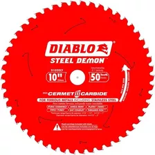 Disco De Corte Diablo D1050cf, 10'', Para Acero Inoxidable