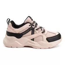 Topper Zapatillas - Chalpa Ii Rosa Blush - Negro