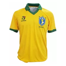 Camisa Retrô Seleção Brasileira 1986