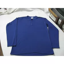 Polera Primera Capa Patagonia Talla S Manga Larga Color Azul