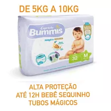 Fralda Capricho Bummis Magics Premium Jumbo M C/32 Gênero Sem Gênero Tamanho Médio (m
