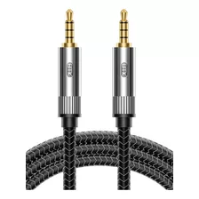 Emk Cable Trrs, Cable Auxiliar De Audio De 4 Polos De 0.138
