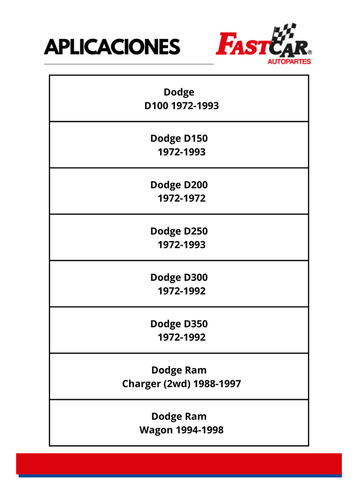 Amortiguadores Trw Delanteros Dodge D100 1972 1993 Par Foto 3