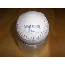 Bola De Baseball Spalding 141 Usada Antiga