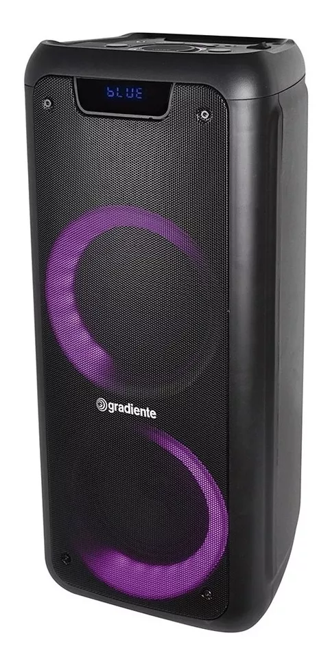 Alto-falante Gradiente 400w Bluetooth Preto 110v/220v 