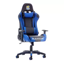 Cadeira Gamer Com Inclinação 180ºc Preto/azul