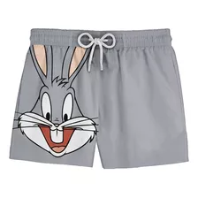 Bermudas Short Looney Tunes Pernalonga Desenho Animado 565