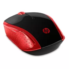 Hp Mouse Inalámbrico Rojo 200