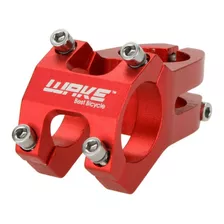 Tee Wake Mtb Roja 45mm 31.8 Aluminio Bicicleta 