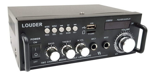Amplificador Perifoneo Para Sonido Ambiental O Usb/sd