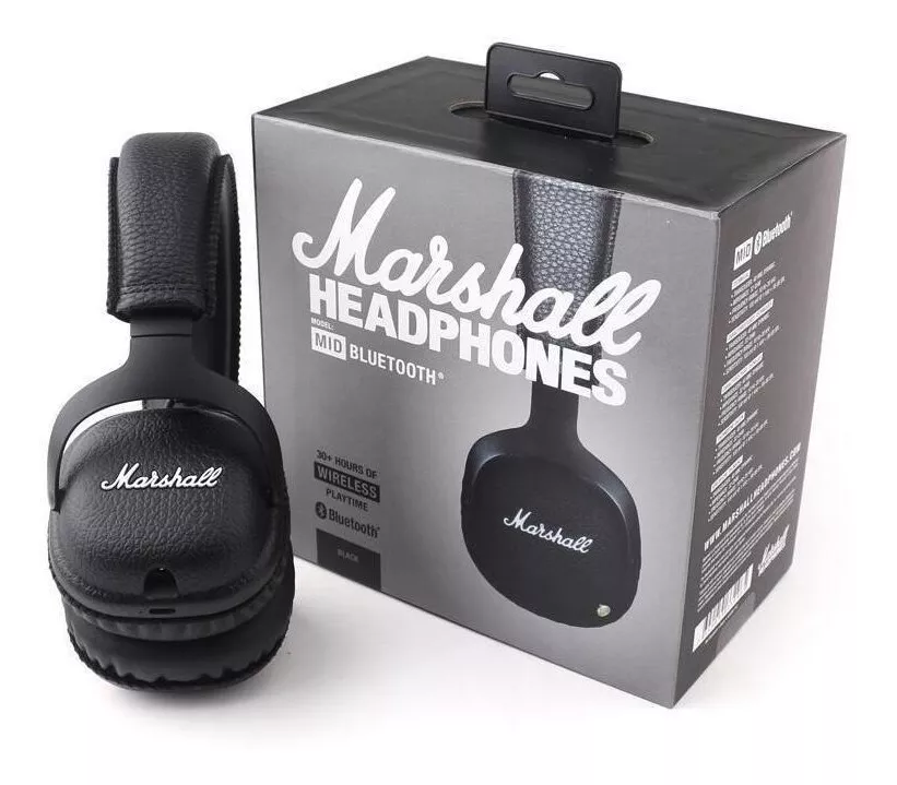 Audifonos Marshall Mid Bluetooth Profesionales Inalámbricos