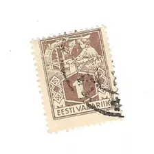 Lt1508. Estampilla De Estonia 1922