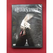 Dvd Duplo - A Lista De Schindler - Steven Spielberg - Semin.