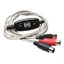 Hosa Usm-422 E / S Midi A Usb Tipo A Interfaz Usb Tracklink,