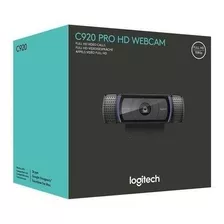 Webcam Logitech C920s Pro Full Hd 1080p C/ Tampa Privacidade