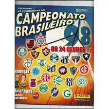 Álbum Figurinha Campeonato Brasileiro 98 - Completo Ano 1998