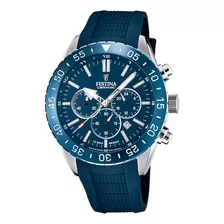 Relógio Festina Ceramic Masculino Borracha Azul