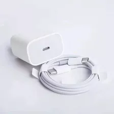 Carregador iPhone - Cabo Usb-c + Fonte Turbo 20w