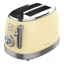 Tostadora Vintage 2 Ranuras Extra Anchas 850 W- Cecotec