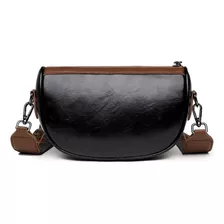 Bolsa Feminina Crossbody / Preta / Branca