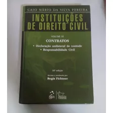 Instituições De Direito Civil - Contratos Vol 3 - Caio Mario