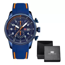 Reloj De Cuarzo Mini Focus Sports Con Calendario Luminoso