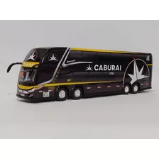 Miniatura Ônibus Caburai New G7 Dd 4 Eixos 30 Centímetros Pr