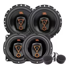 Kit 4 Alto Falantes 6 5 Jbl Triaxial 320w+ Mini Tuiter Tuita